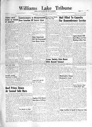 Williams Lake Tribune - November 12, 1953