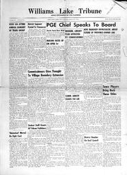 Williams Lake Tribune - March 25, 1954