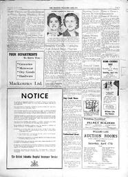Williams Lake Tribune - April 8, 1954