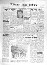 Williams Lake Tribune - April 15, 1954