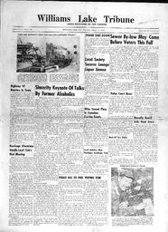 Williams Lake Tribune - August 12, 1954