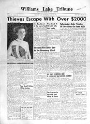 Williams Lake Tribune - August 19, 1954
