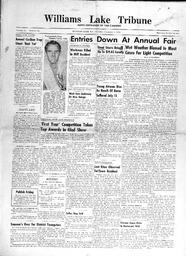 Williams Lake Tribune - September 2, 1954