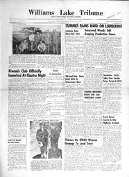 Williams Lake Tribune - September 30, 1954