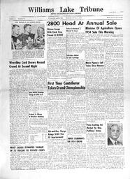 Williams Lake Tribune - October 7, 1954