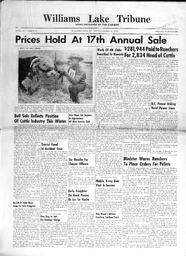 Williams Lake Tribune - October 14, 1954