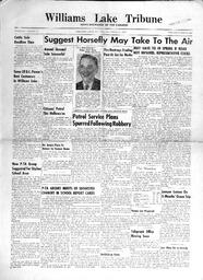 Williams Lake Tribune - October 21, 1954