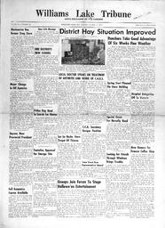 Williams Lake Tribune - October 28, 1954