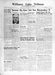 Williams Lake Tribune - November 25, 1954