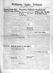 Williams Lake Tribune - March 10, 1955