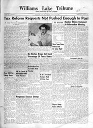 Williams Lake Tribune - January 19, 1956