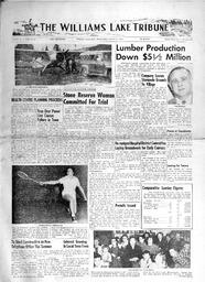 Williams Lake Tribune - March 12, 1958