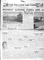 Williams Lake Tribune - August 12, 1959