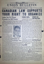The B.C. Lumber Worker, Vol. I, No. 3, May 26, 1939