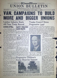 The B.C. Lumber Worker, Vol. I, No. 6, July 11, 1939