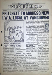 The B.C. Lumber Worker, Vol. I, No. 9, August 23, 1939