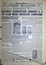 The B.C. Lumber Worker, Vol. I, No. 16, December 12, 1939