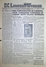 The B.C. Lumber Worker, Vol. 9, No. 16, September 25, 1940