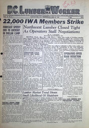 The B.C. Lumber Worker, Vol. 10, No. 8, May 14, 1941