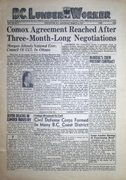 The B.C. Lumber Worker, Vol. XI, No. 6, March 14, 1942