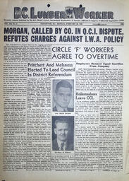The B.C. Lumber Worker, Vol. XII, No. 4, February 22, 1943