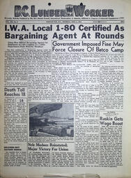 The B.C. Lumber Worker, Vol. XII, No. 9, May 3, 1943