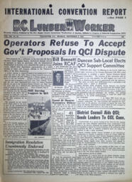 The B.C. Lumber Worker, Vol. XII, No. 18, September 6, 1943