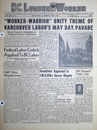 The B.C. Lumber Worker, Vol. XIII, No. 9, May 1, 1944