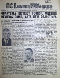 The B.C. Lumber Worker, Vol. XIII, No. 15, July 24, 1944