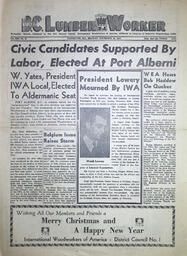 The B.C. Lumber Worker, Vol. XIII, No. 25, December 18, 1944
