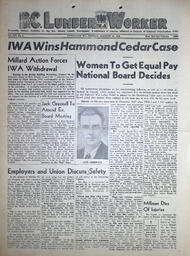 The B.C. Lumber Worker, Vol. XIV, No. 3, January 29, 1945