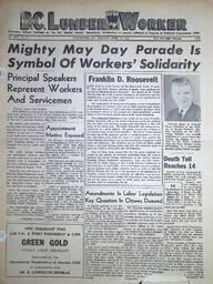 The B.C. Lumber Worker, Vol. XIV, No. 9, April 23, 1945