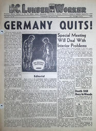 The B.C. Lumber Worker, Vol. XIV, No. 10, May 7, 1945