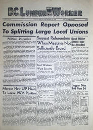 The B.C. Lumber Worker, Vol. XIV, No. 20, September 24, 1945
