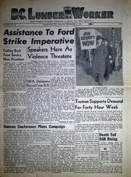 The B.C. Lumber Worker, Vol. XIV, No. 23, November 5, 1945