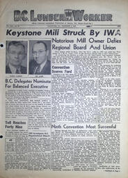The B.C. Lumber Worker, Vol. XVI, No. 25, December 3, 1945