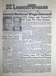 The B.C. Lumber Worker, Vol. XVII, No. 3, February 11, 1946