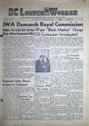 The B.C. Lumber Worker, Vol. XVII, No. 11, May 21, 1946