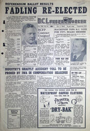The B.C. Lumber Worker, Vol. XIX, No. 54, December 1, 1949