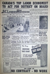 The B.C. Lumber Worker, Vol. XIX, No. 64, May 11, 1950