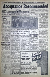 The B.C. Lumber Worker, Vol. XIX, No. 67, June 22, 1950