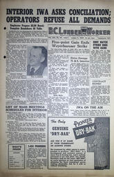 The B.C. Lumber Worker, Vol. XIX, No. 69, August 3, 1950