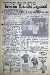 The B.C. Lumber Worker, Vol. XIX, No. 70, August 17, 1950