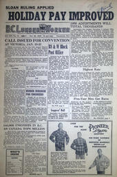 The B.C. Lumber Worker, Vol. XIX, No. 76, November 16, 1950