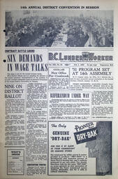 The B.C. Lumber Worker, Vol. XIX, No. 81, February 1, 1951