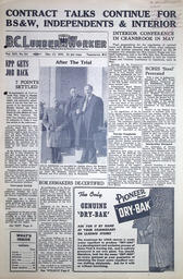 The B.C. Lumber Worker, Vol. XIX, No. 84, March 15, 1951