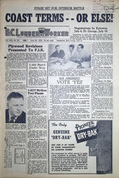 The B.C. Lumber Worker, Vol. XIX, No. 90, June 21, 1951
