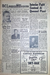 The B.C. Lumber Worker, Vol. XIX, No. 92, July 19, 1951