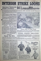 The B.C. Lumber Worker, Vol. XIX, No. 94, August 16, 1951