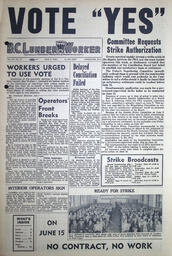 The B.C. Lumber Worker, Vol. XX, No. 13, June 5, 1952